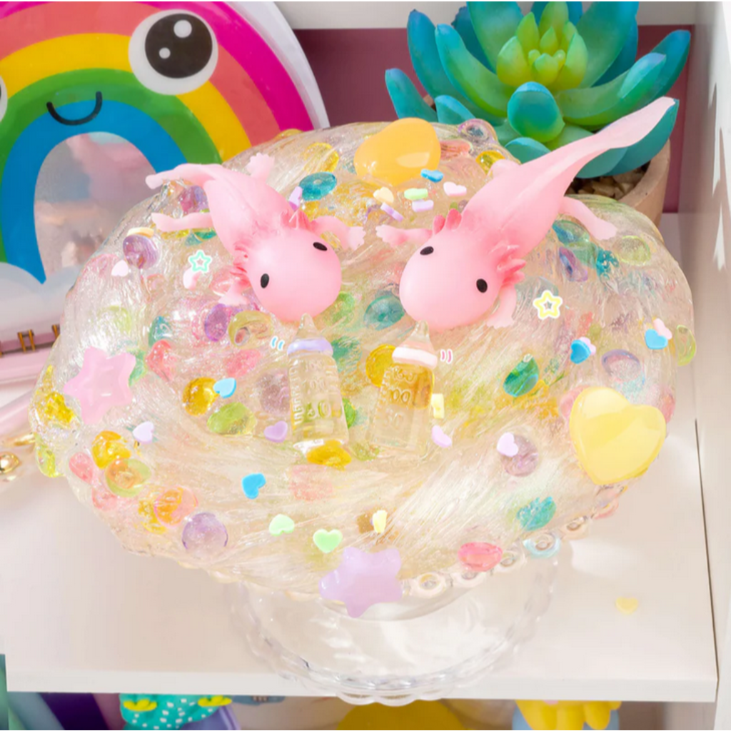 Baby Axolotl Clear Slime