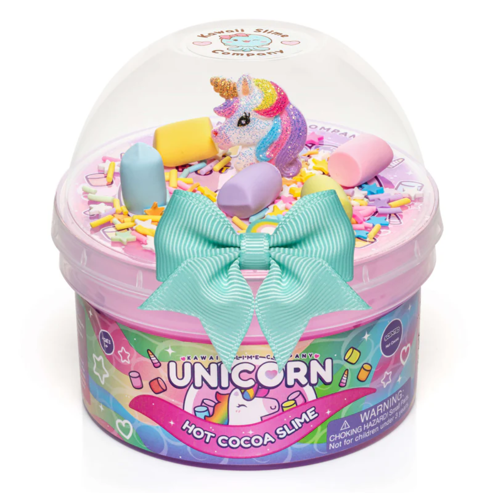 Unicorn Hot Cocoa Butter Slime