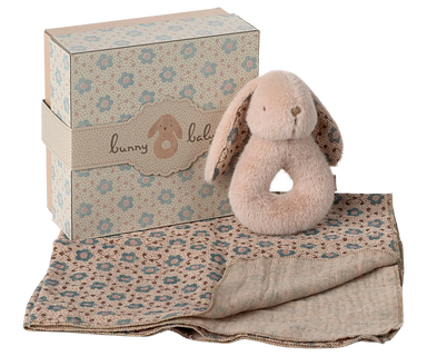 Maileg: Rabbit/Bunny Rattle Set - asst
