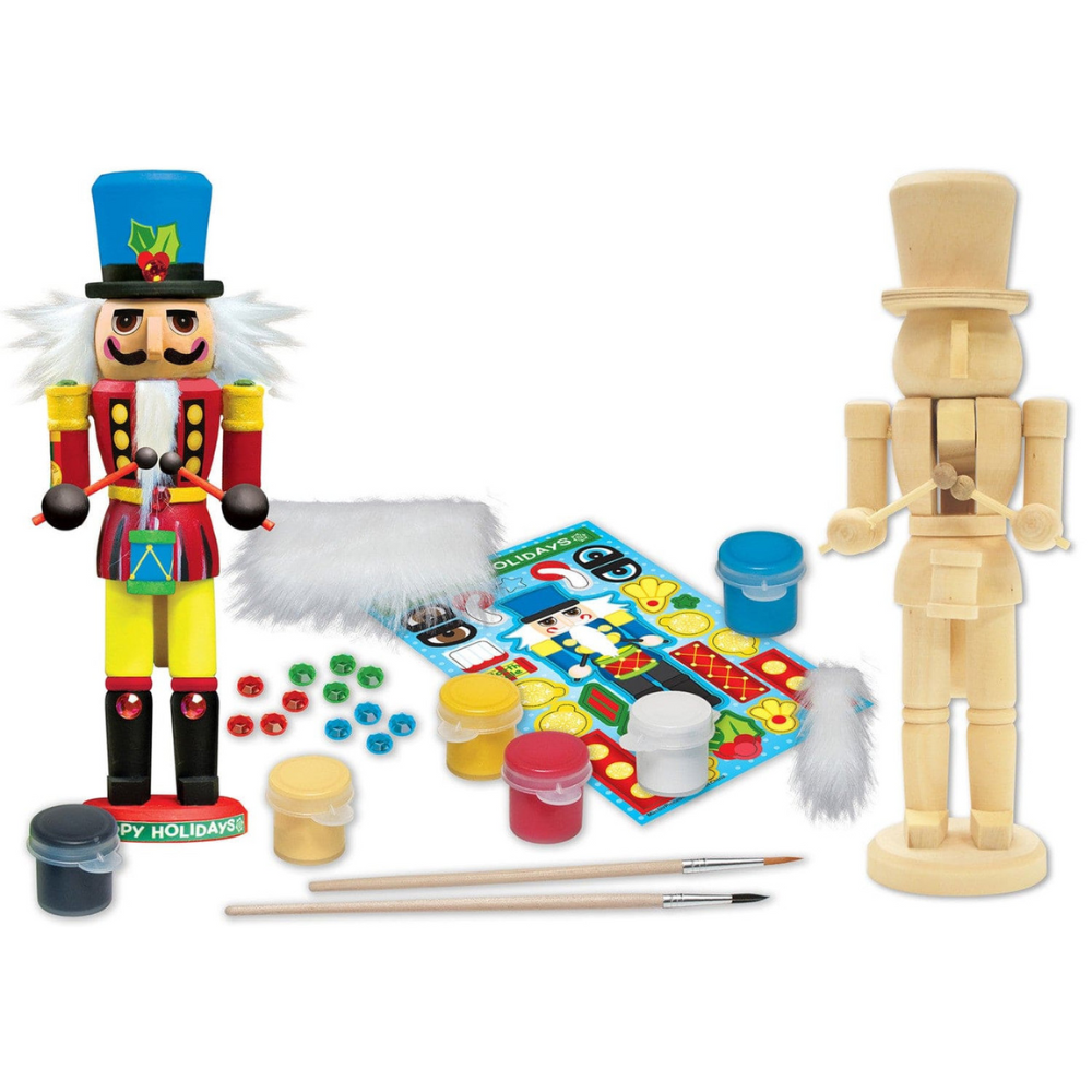 Nutcracker Drummer Wood Paint Kit