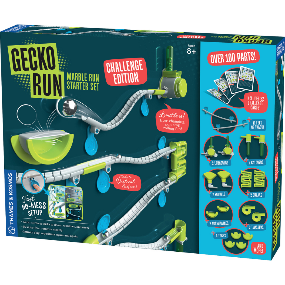 Gecko Run Marble Run: Challenge Edition
