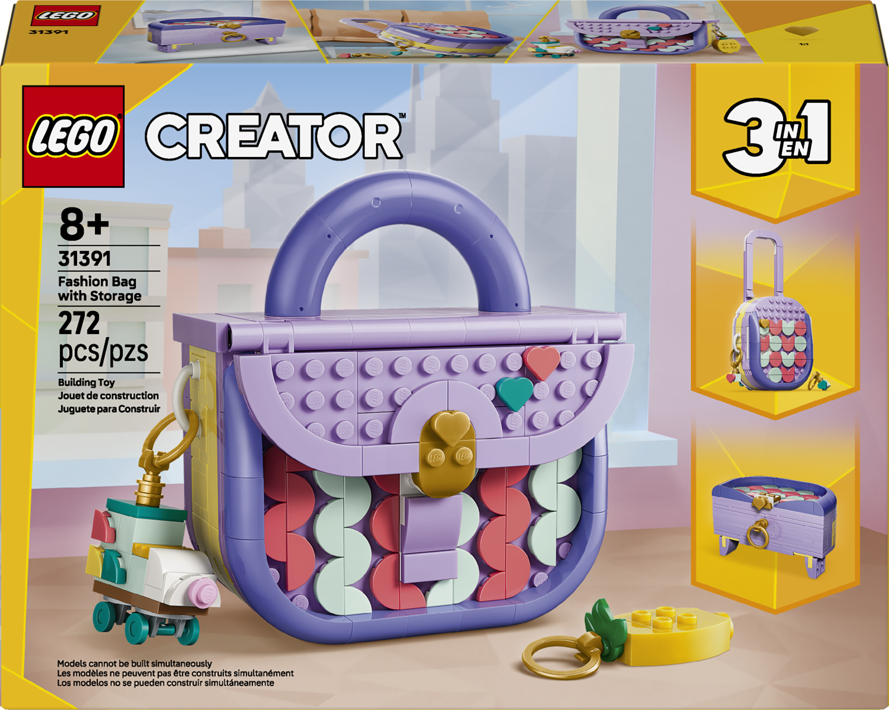 31391 LEGO&reg; Creator Art Fashion Bag with Storage
