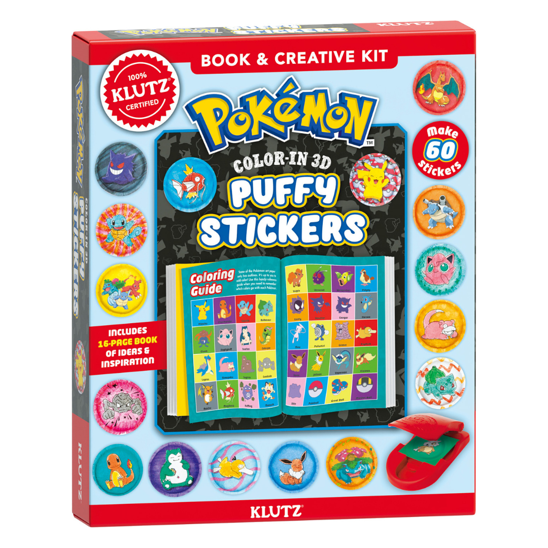 Pok&eacute;mon 3D Puffy Stickers