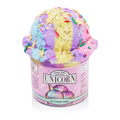 Unicorn Scented Ice Cream Pint Slime