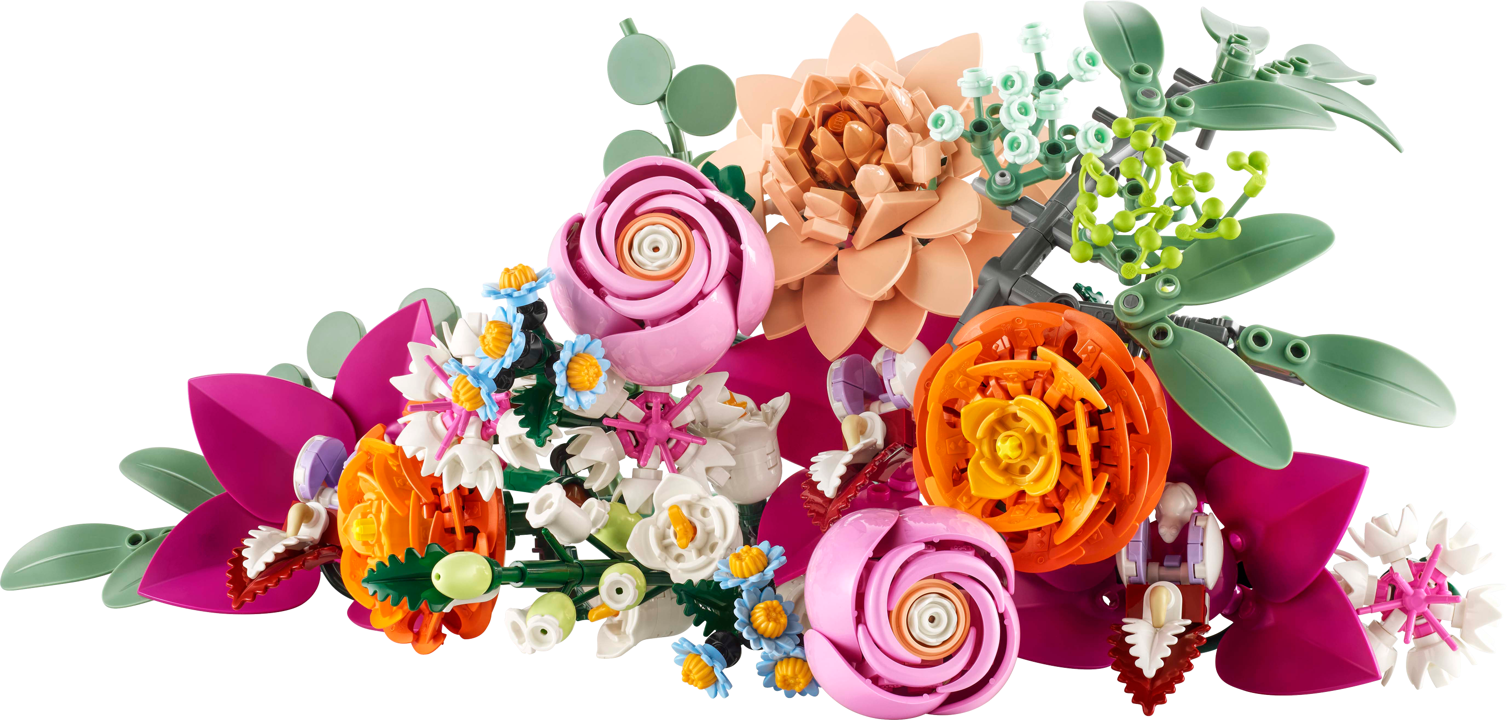LEGO&reg; Botanicals Pretty Pink Flower Bouquet 10342