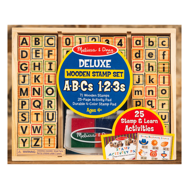 Deluxe ABCs &amp; 123s Stamp Set