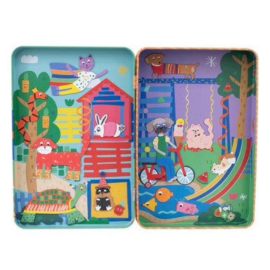Pets Magnetic Playtime Tin