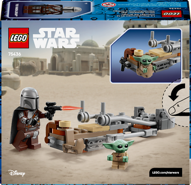 LEGO&reg; Star Wars&trade; The Mandalorian &amp; Grogu&rsquo;s Speeder Bike&trade; 75436