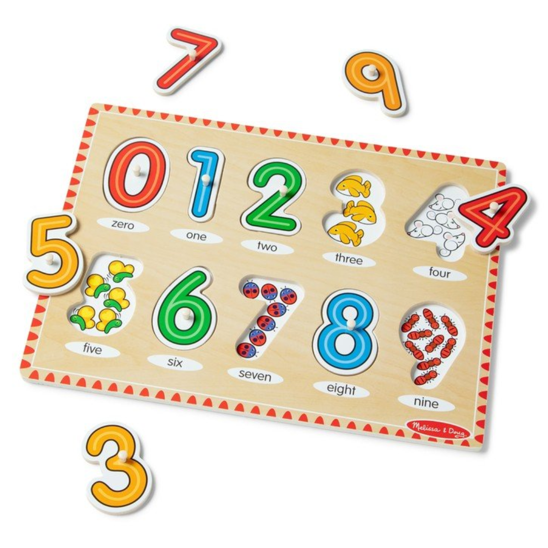 Numbers Inside Number See Inside Numbers Puzzle Board — Snapdoodle Toys & Games