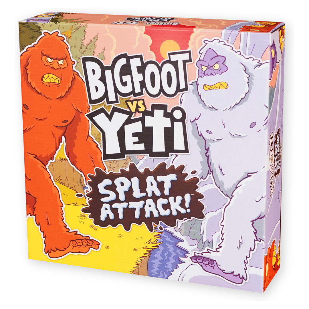 Big Foot vs Yeti - Splat Attack!