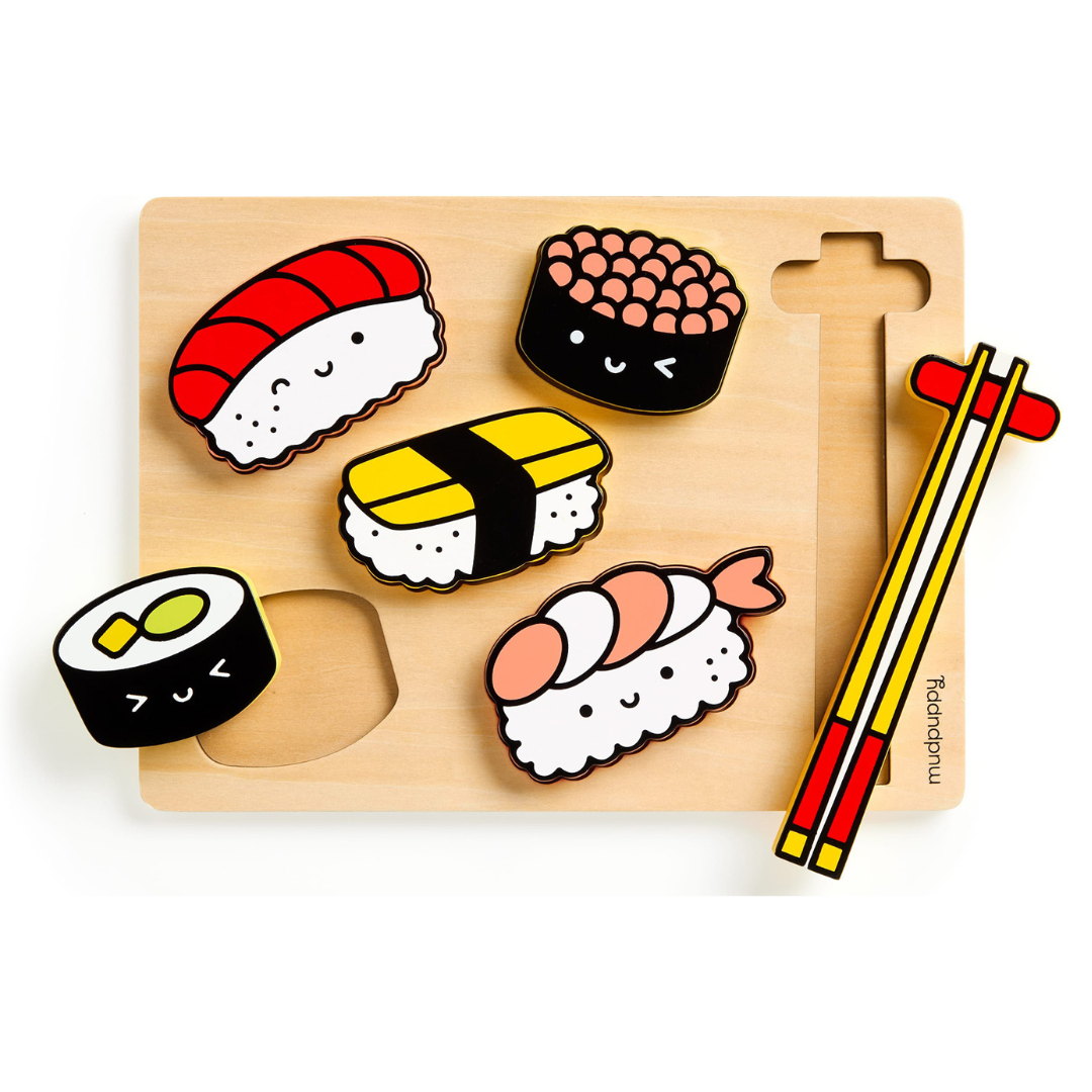 Sushi Friends - Wood Puzzle