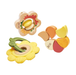 Artful Flowers Rattle Trio