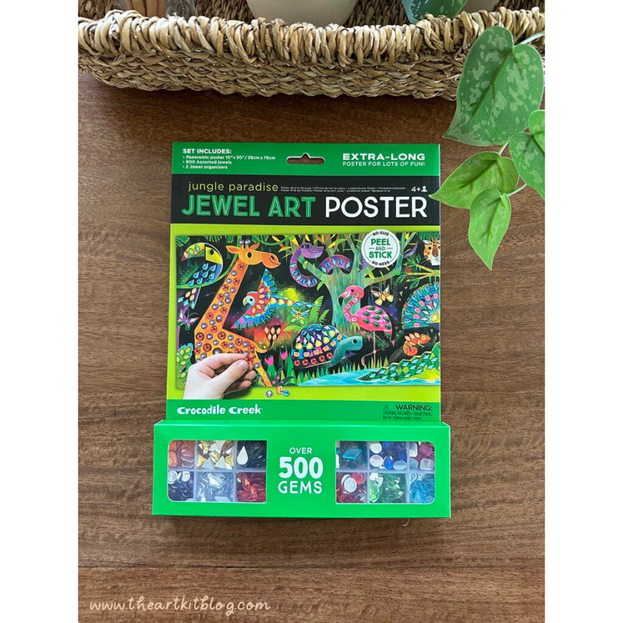 Jewel Art Poster - Jungle Paradise