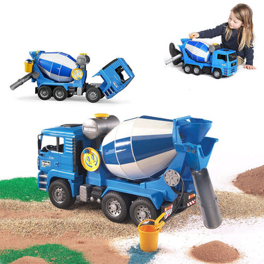 Bruder Blue Cement Truck