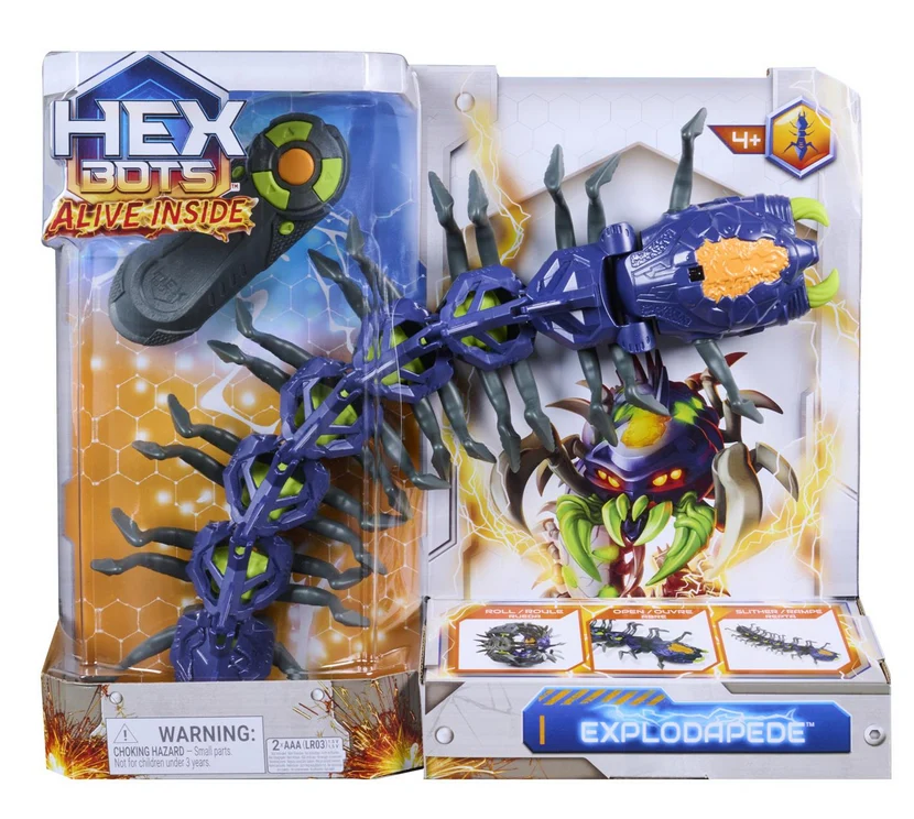 Hex Bots: Exploring Centipede RC