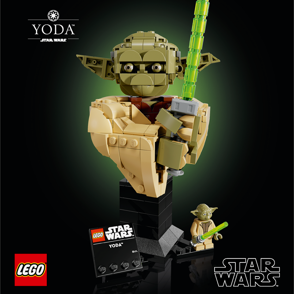 75438 LEGO® Star Wars™ Yoda™ Bust — Snapdoodle Toys & Games
