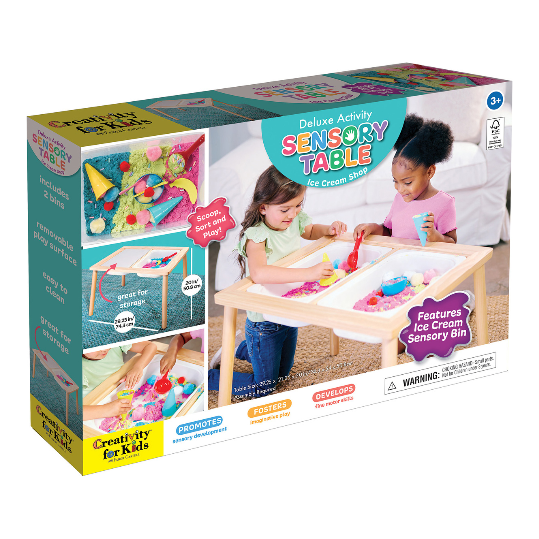 Deluxe Activty Sensory - Table Ice Cream Shop