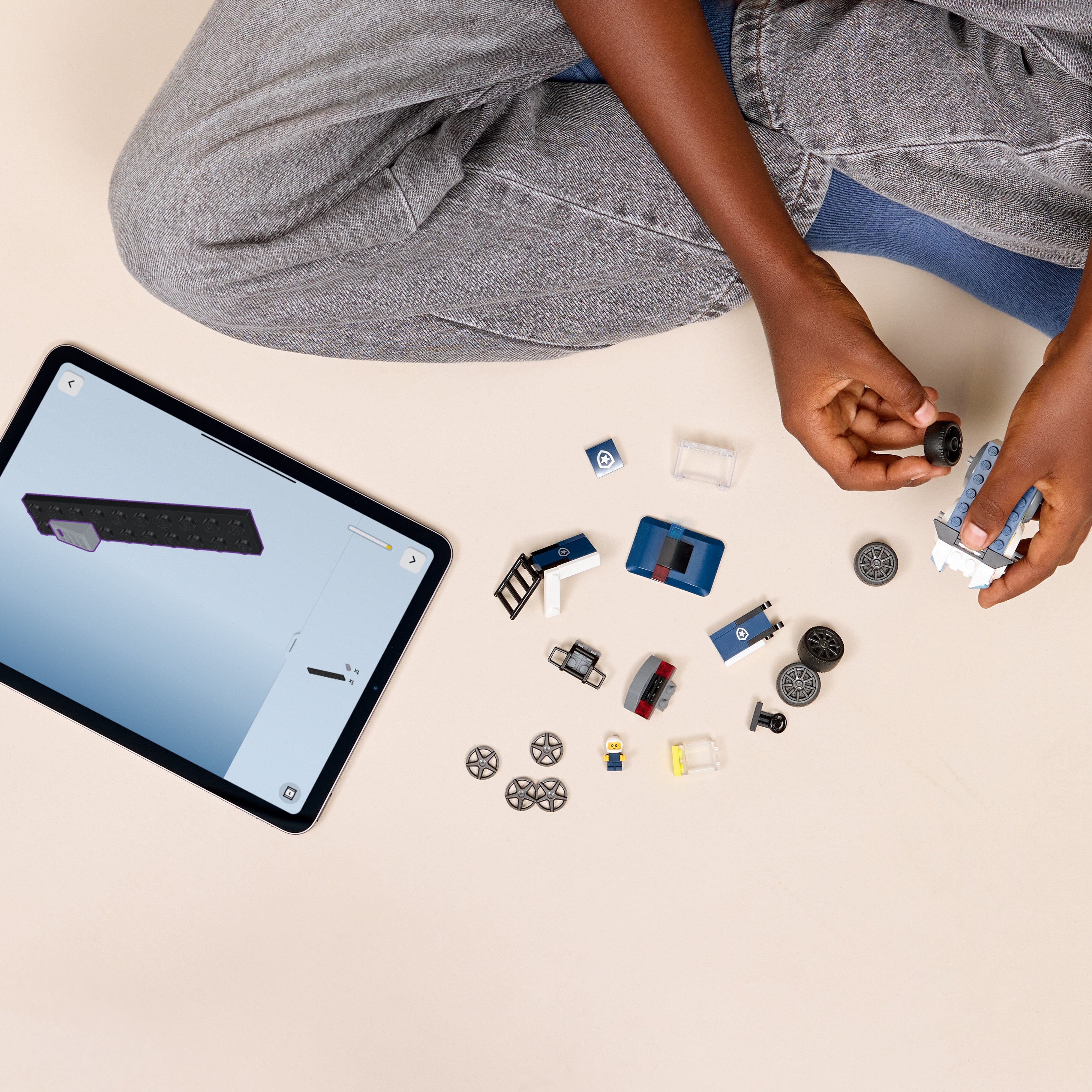 LEGO&reg; City Rides &ndash; Police Truck Toy Building Set 60481