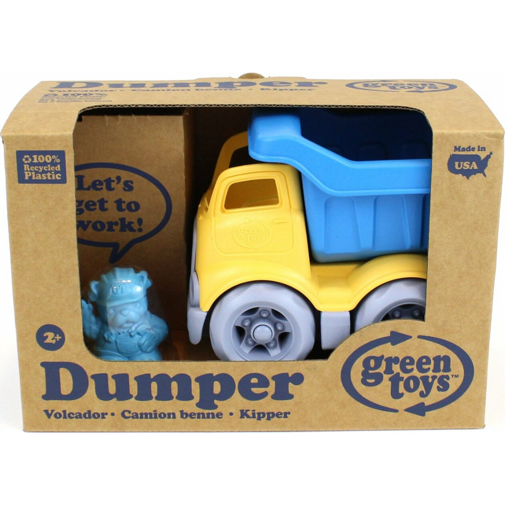 Construction Truck Green Toys