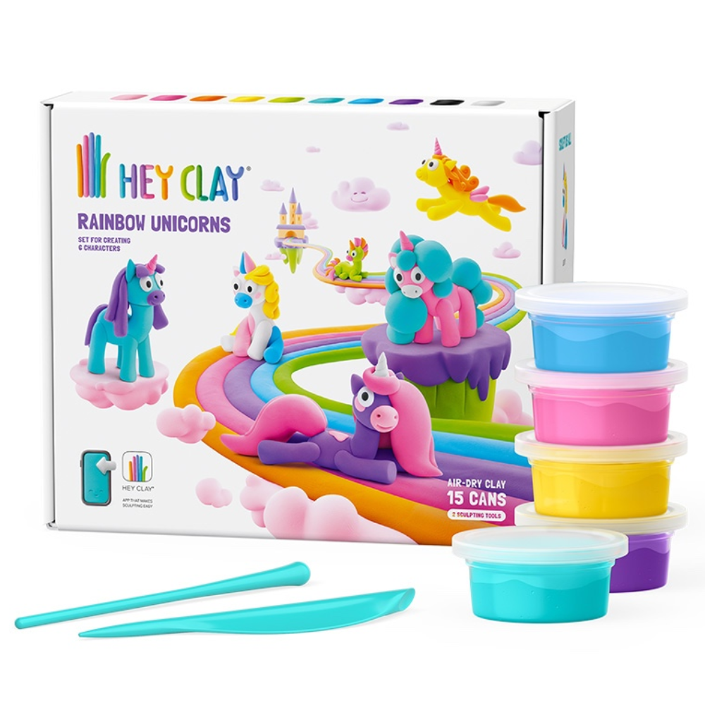 Hey Clay: Rainbow Unicorns