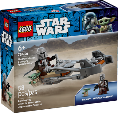 LEGO&reg; Star Wars&trade; The Mandalorian &amp; Grogu&rsquo;s Speeder Bike&trade; 75436