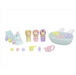 Calico Critters Triplets Baby Bath Time Set