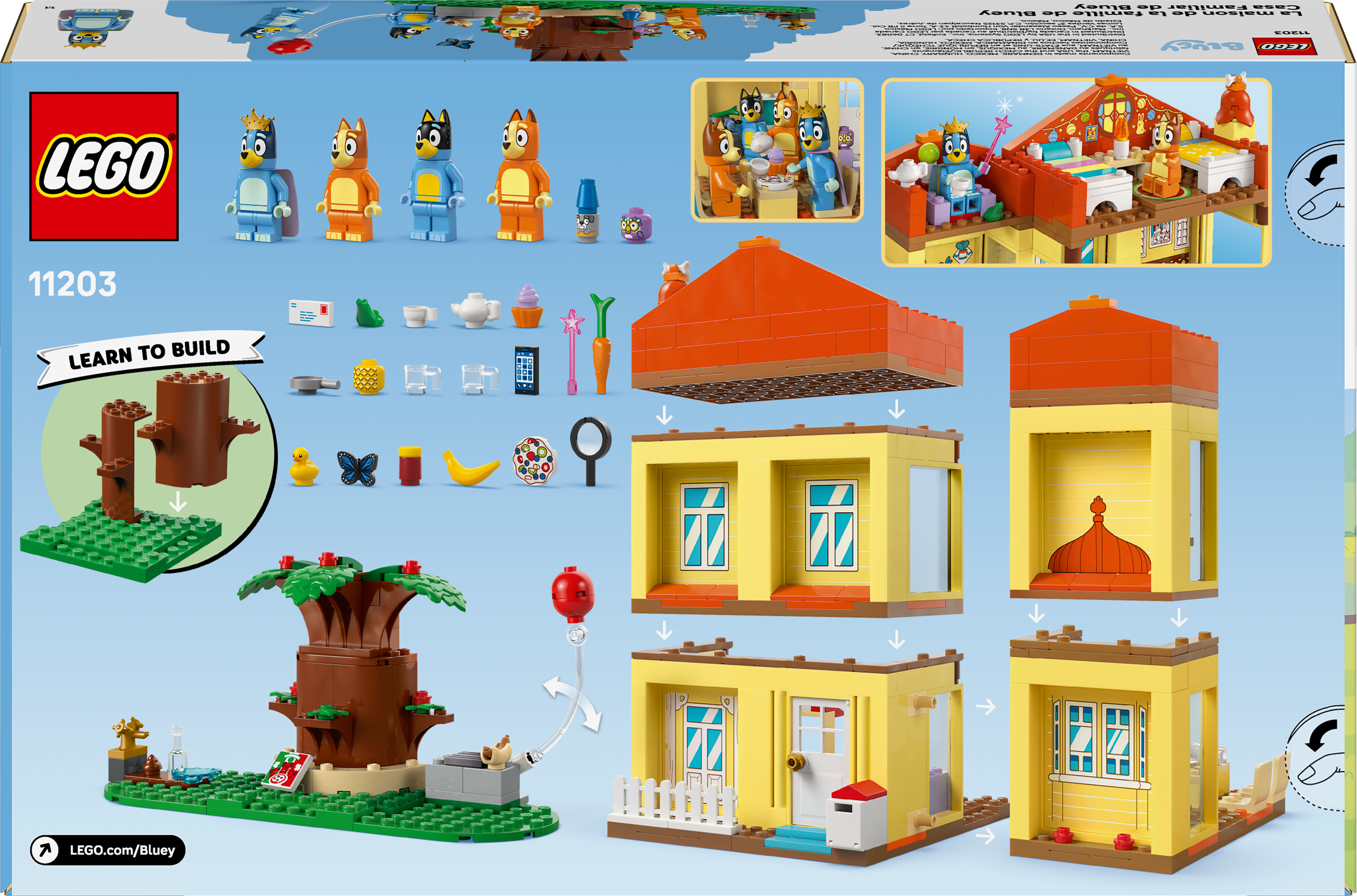 LEGO&reg; Bluey: Bluey&rsquo;s Family House 11203