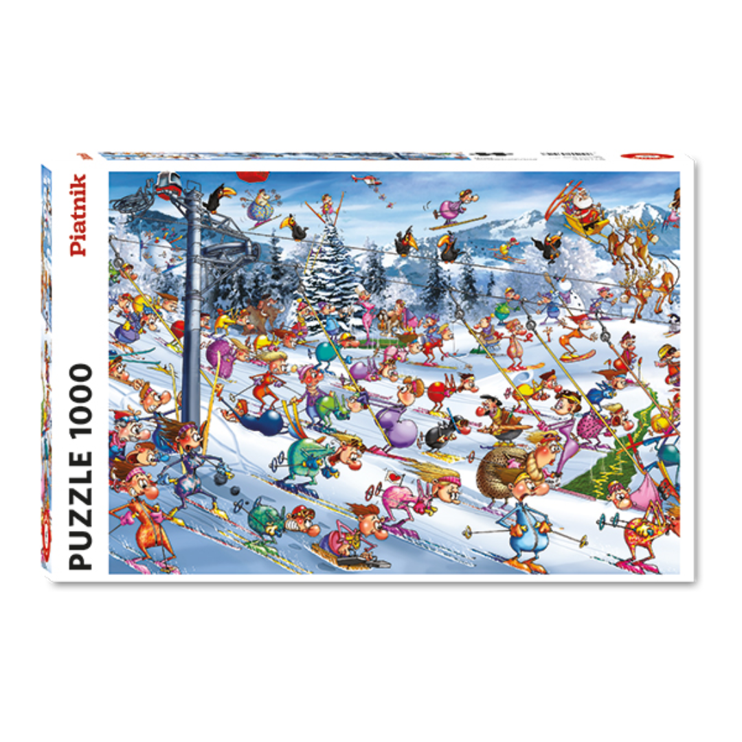 Christmas Ski 1000pc