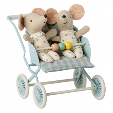 Baby Mice Stroller - Mint