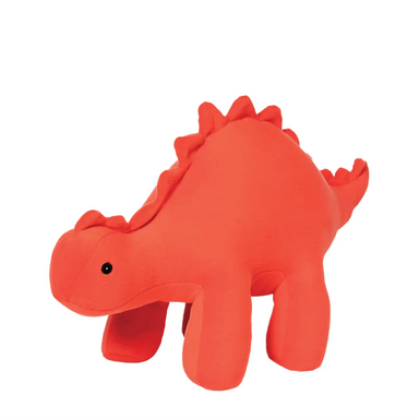 Velveteen Dino Gummy Stegosaurus - Coral