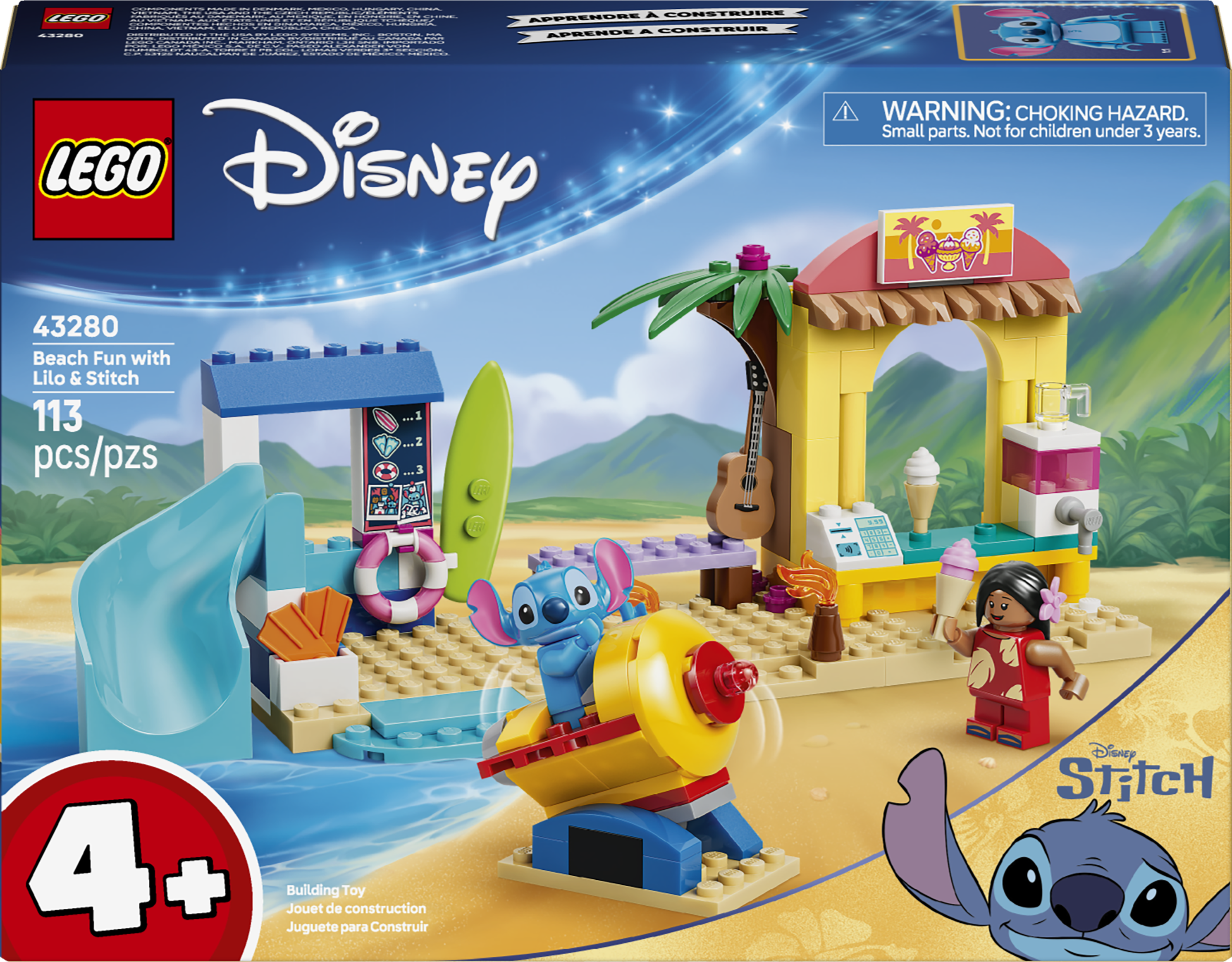 43280 LEGO&reg; ǀ Disney Beach Fun with Lilo &amp; Stitch