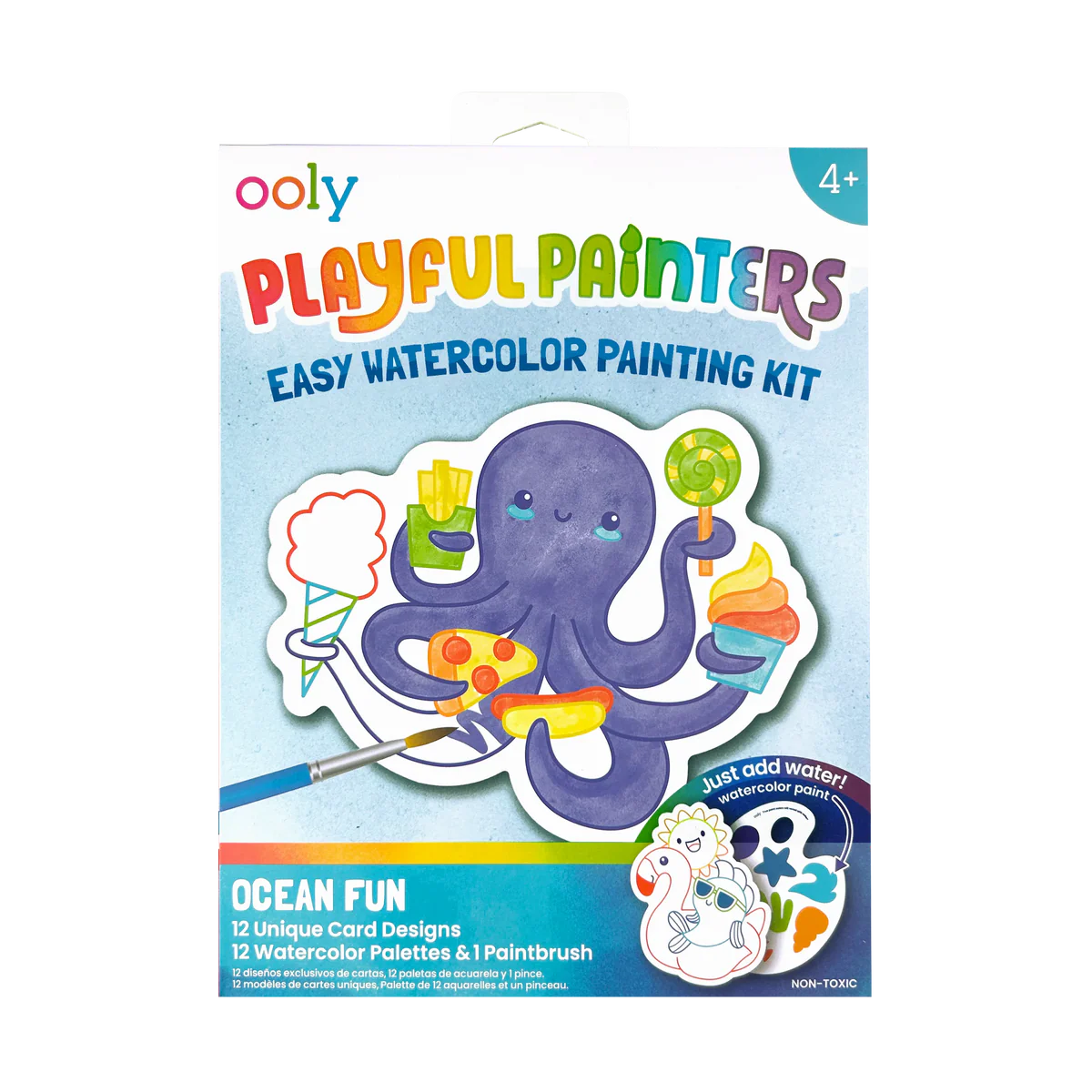 Playful Painters Easy Watercolor Kit - Ocean