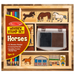 Horses and Stable Wood Stamp Set