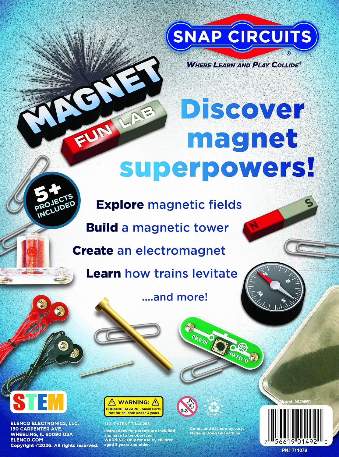 Snap Circuits Magnet Fun Lab