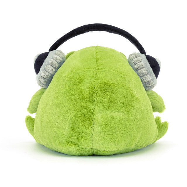 Ricky Rain Frog w/ Headphones