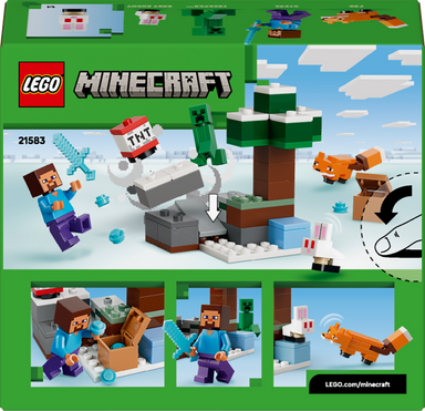 21583 LEGO&reg; Minecraft&reg; Steve&rsquo;s Taiga Adventure