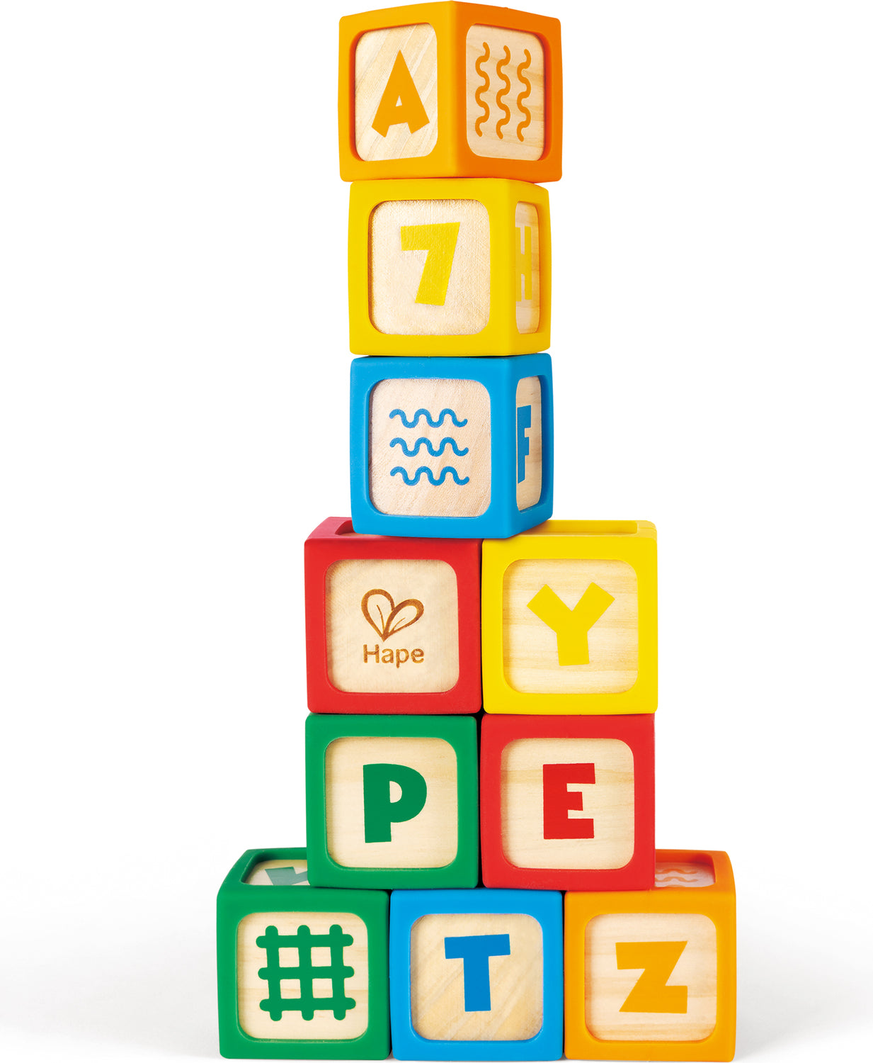 Grip-n-Stack Silicone/Wood Blocks
