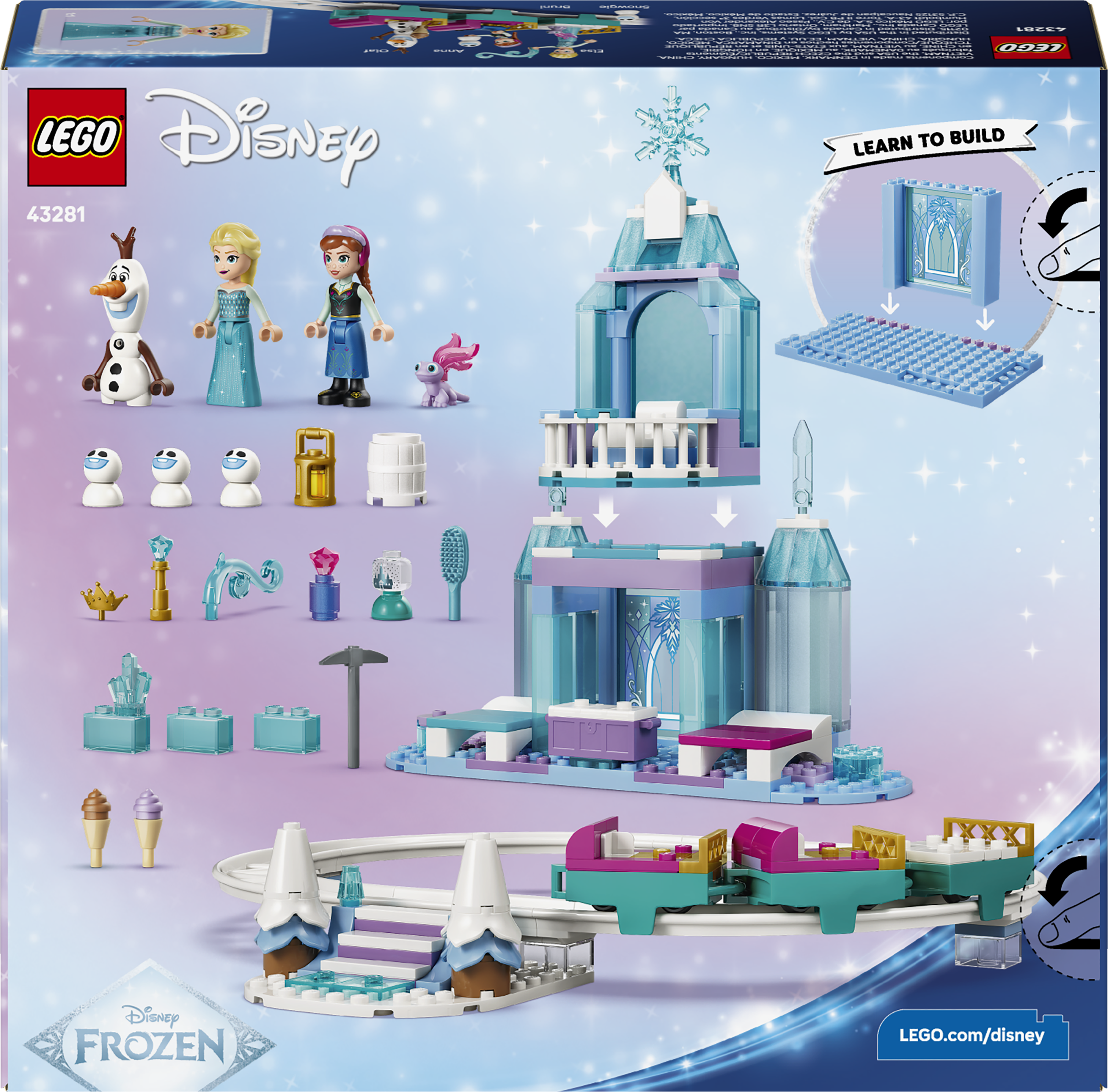 43281 LEGO&reg; ǀ Disney Frozen Elsa&rsquo;s Ice Castle &amp; Snow Ride Adventure