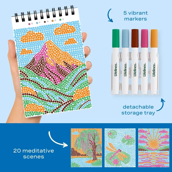 FlowArt: Mini Dot-By-Letter Asst