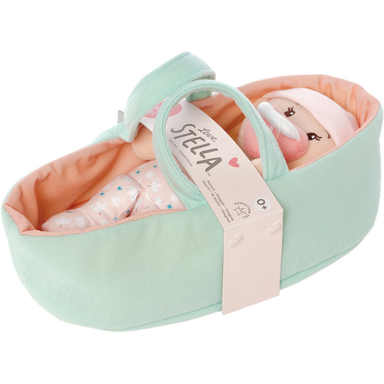 Love, Stella My First Doll Peach &amp; Bassinet