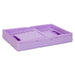 Large Foldable Storage Crate - Purple
