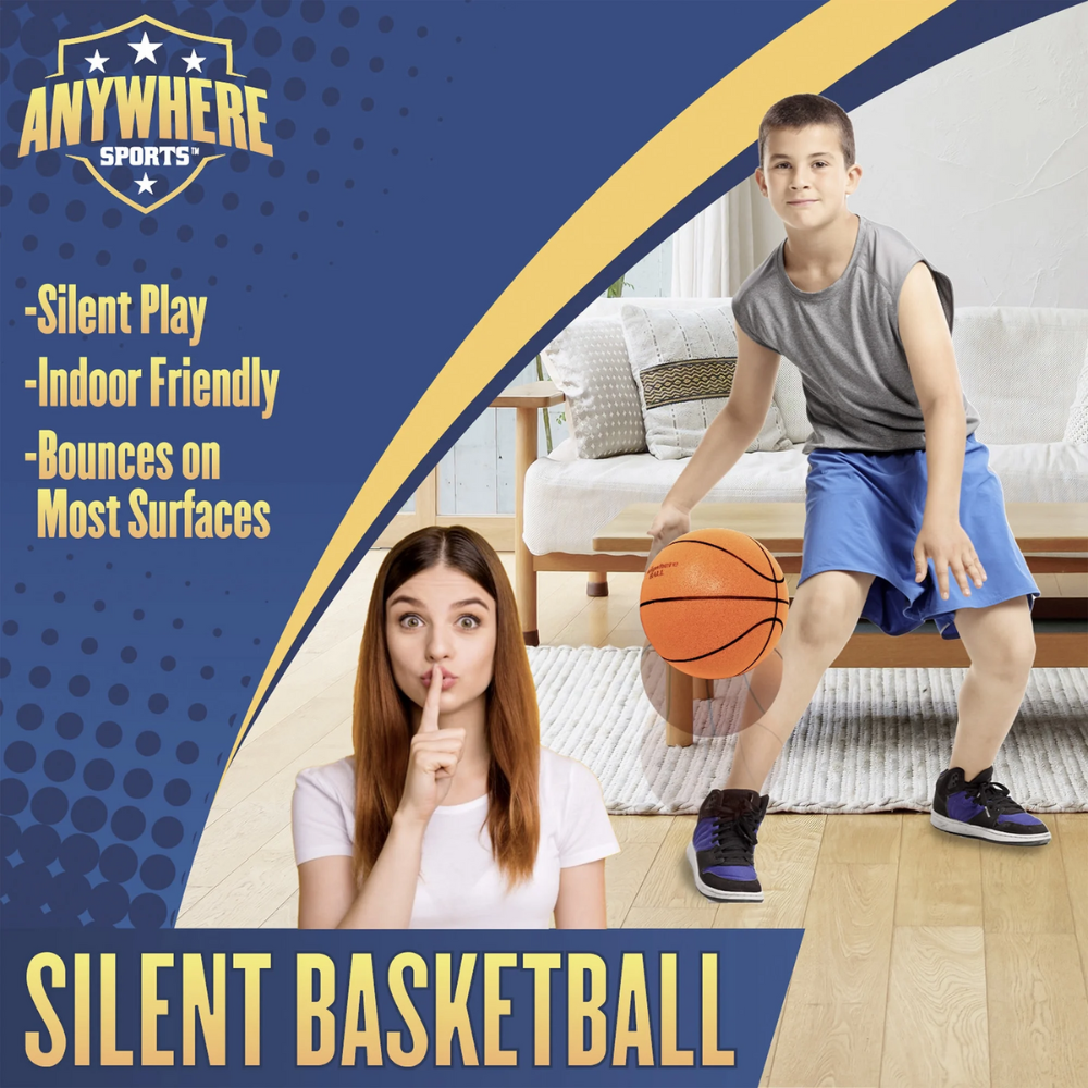 Anywhere Sports: Silent Basketball 9.5"