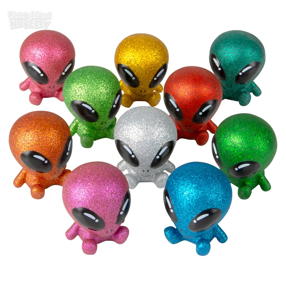 Rubber Glitter Galactic Alien