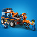 LEGO&reg; City Motorcycle Transporter Toy and 2 Minifigures 60491