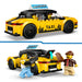 LEGO&reg; City Yellow Taxi - Model Car Kit with 2 Minifigures 60487