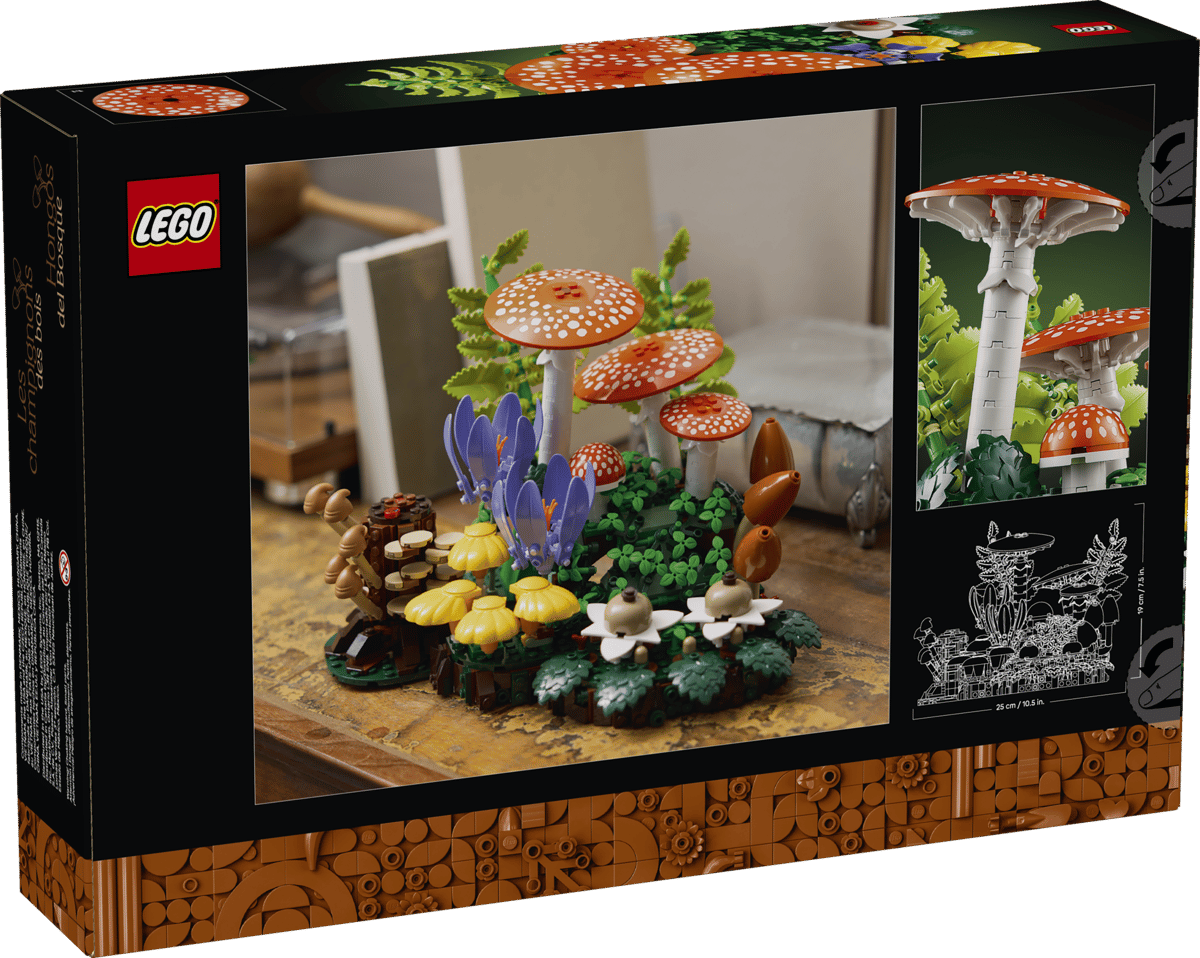 11505 LEGO&reg; Botanicals Woodland Mushrooms