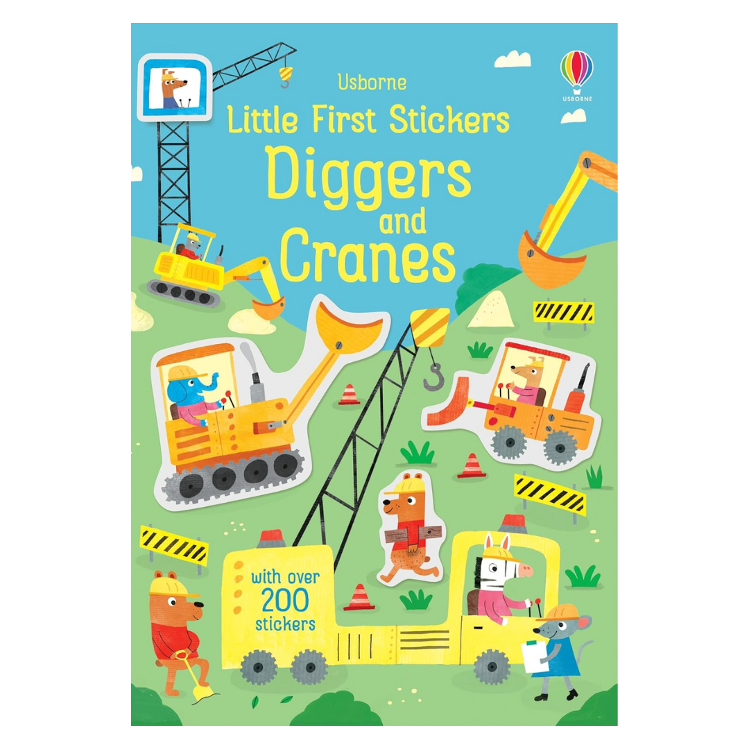 Little Stickers - Diggers &amp; Cranes