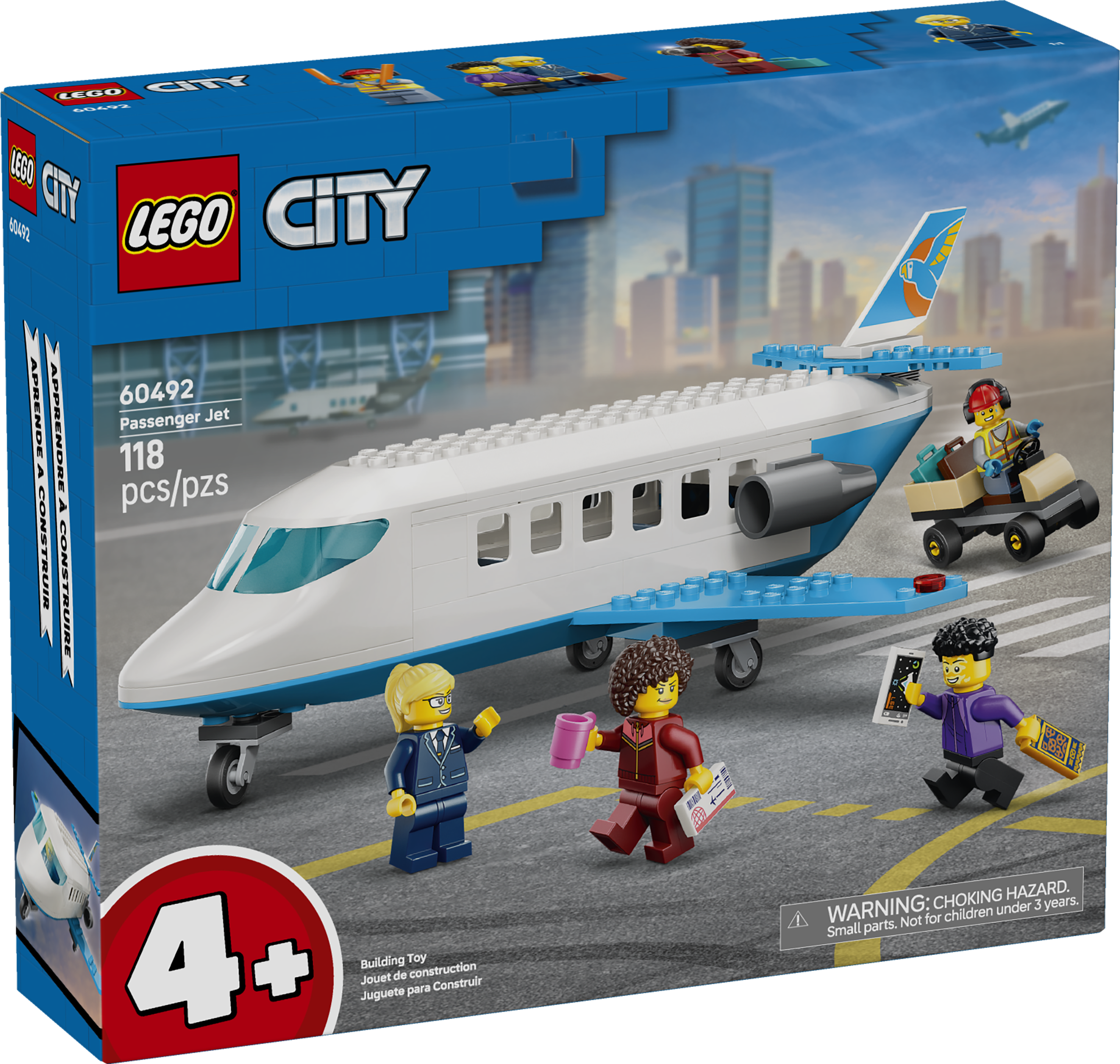 60492LEGO&reg; City Passenger Jet