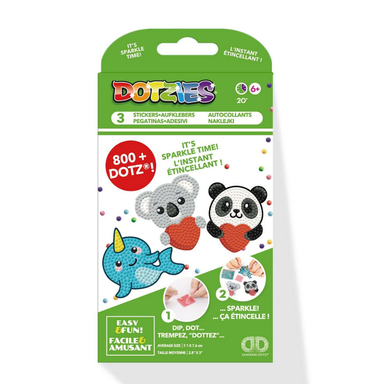 Diamond Dotz: Love You Chums Stickers