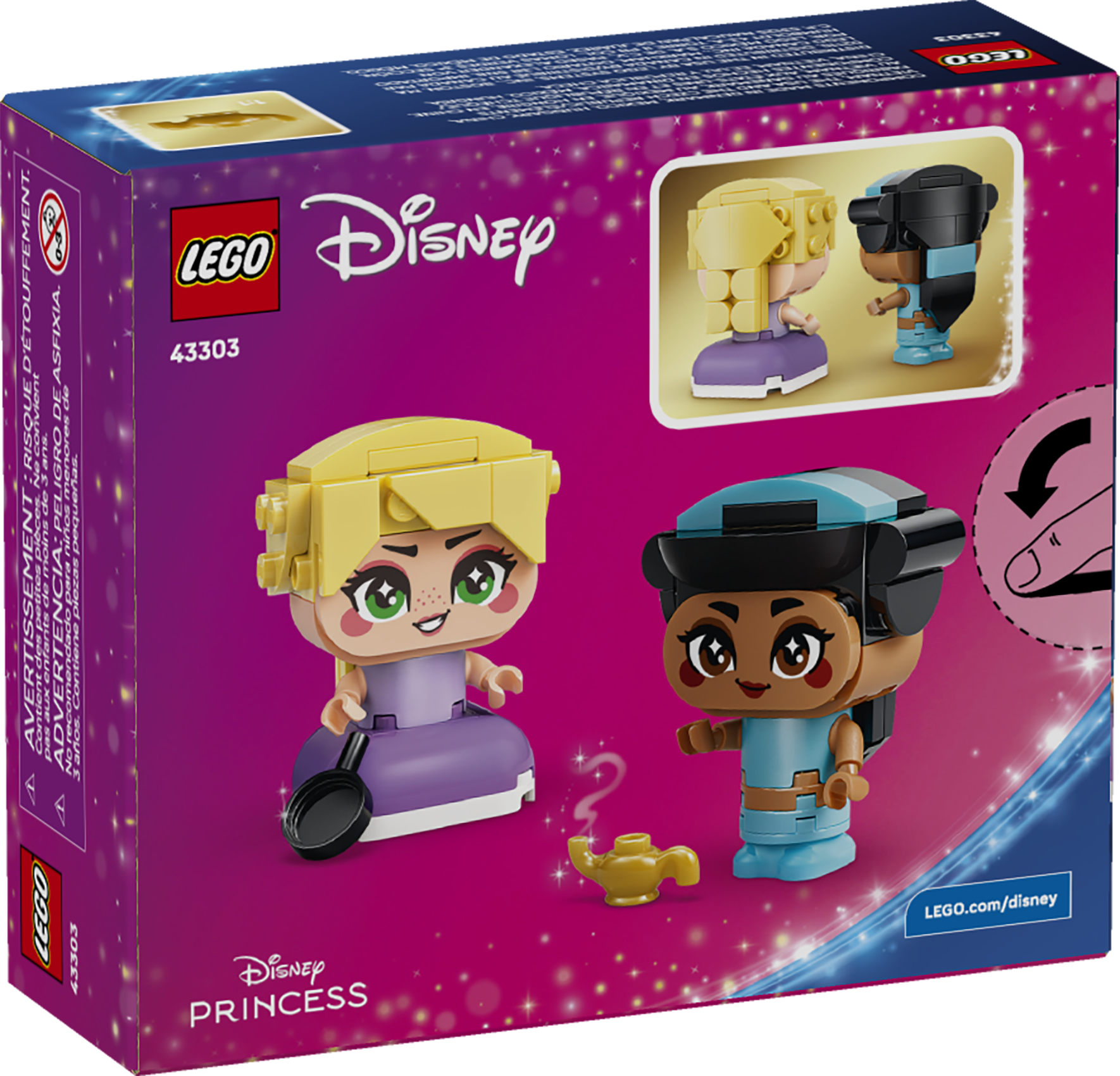 LEGO&reg; ǀ Disney Princess Mini Jasmine &amp; Rapunzel 43303